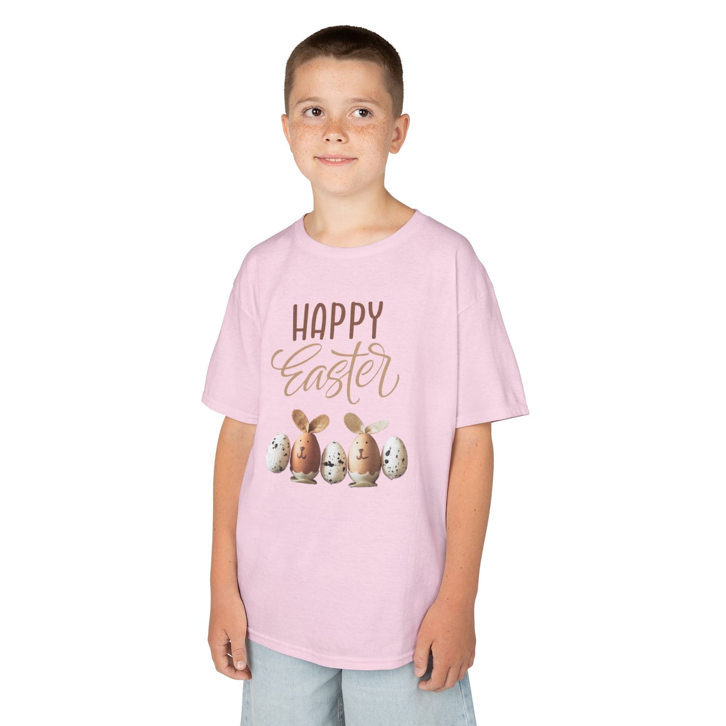 Happy Easter Kids Heavy Cotton Tee