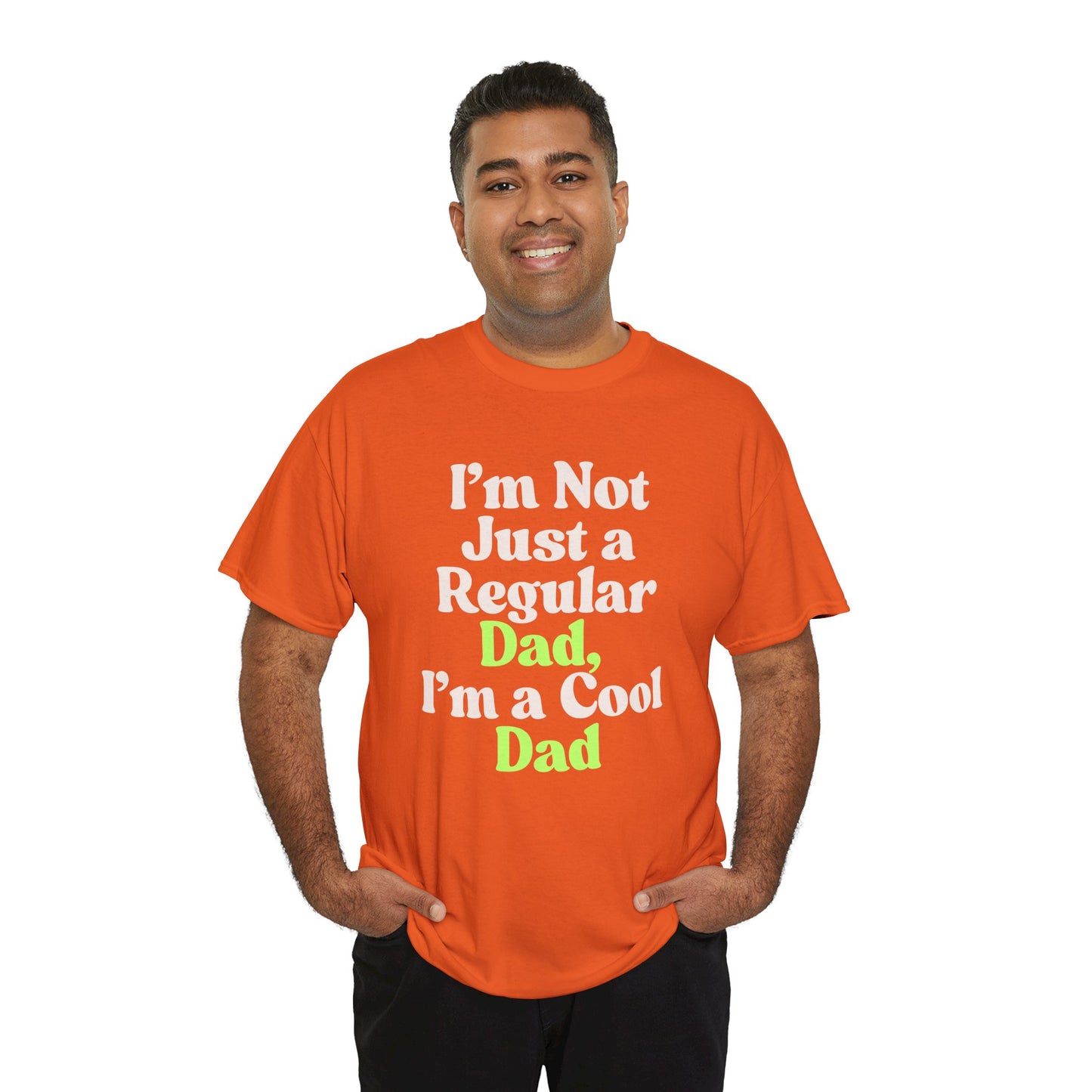 Cool Dad Unisex Heavy Cotton Tee | Funny Dad T-Shirt, Father's Day Gift, Casual Wear, Family Gathering, Gift for Him