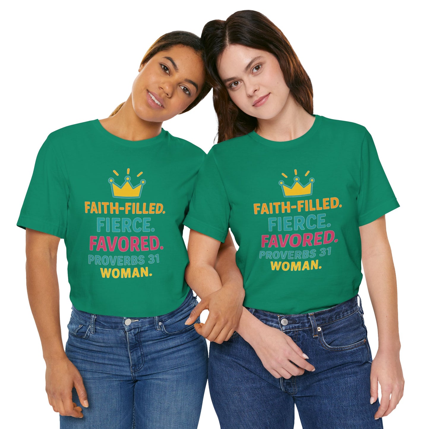 Faith-Filled Proverbs 31 Unisex Tee, Inspirational T-Shirt, Christian Apparel, Faith-Based Gifts, Motivational Top