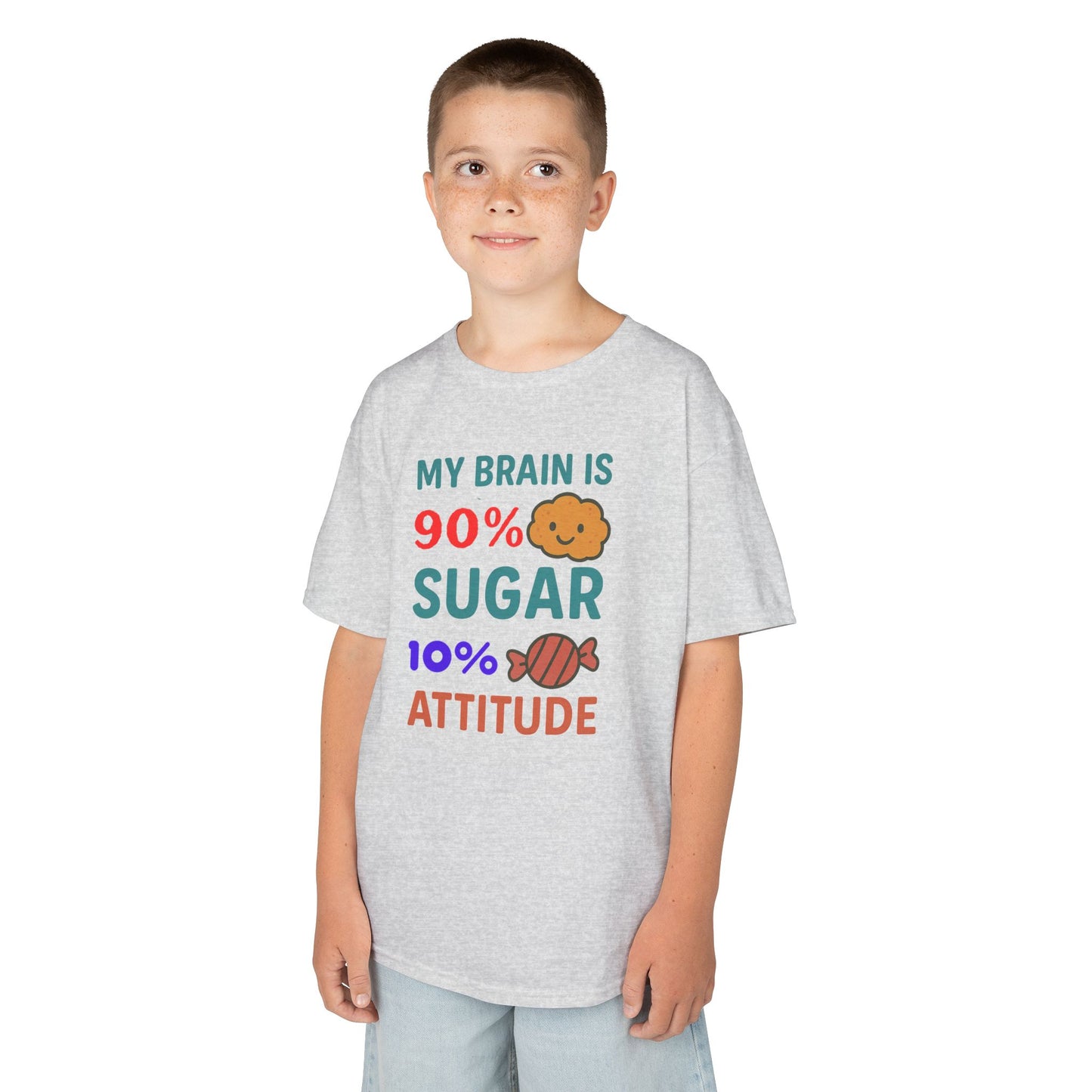 Fun Kids' Tee with Sweet Attitude