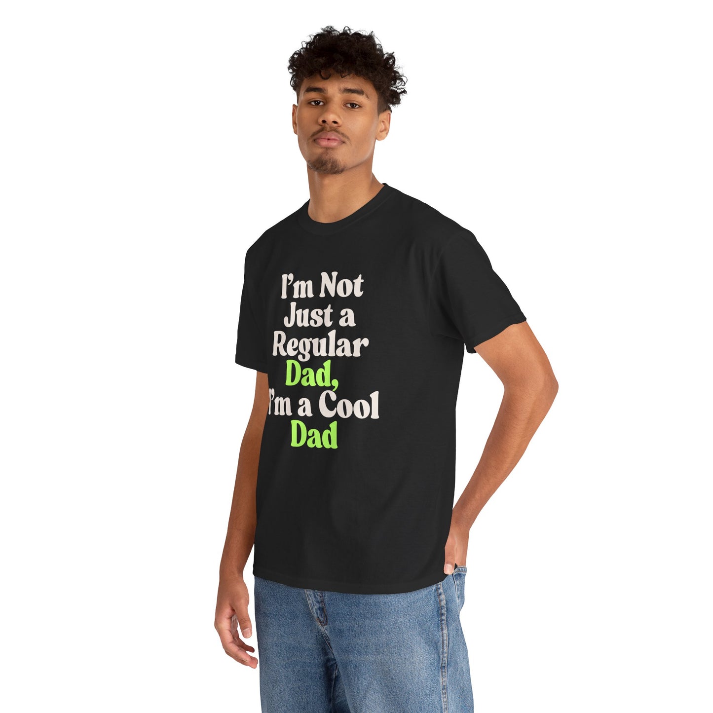 Cool Dad Unisex Heavy Cotton Tee | Funny Dad T-Shirt, Father's Day Gift, Casual Wear, Family Gathering, Gift for Him