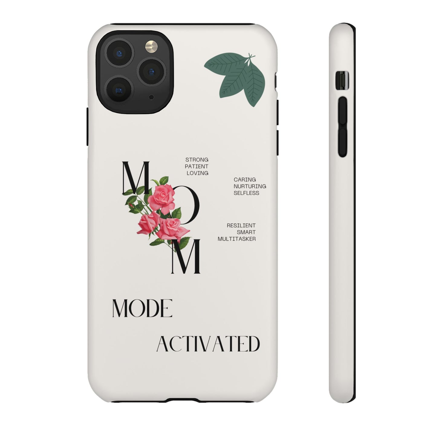 Personalized Phone Case for Moms | Mode Activated | Gift for Mother's Day, Birthday, Resilient, Loving, Durable