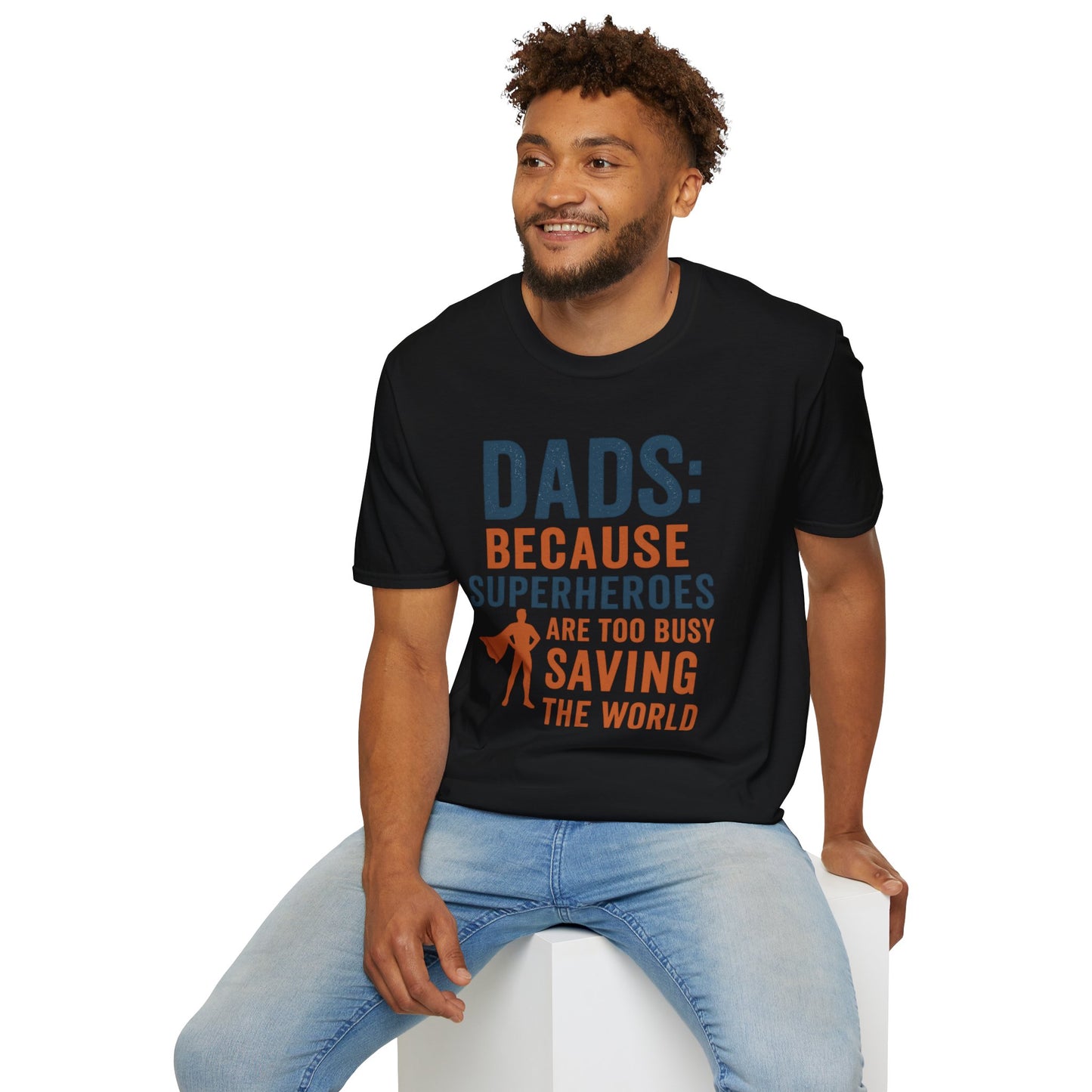 Dad Superhero T-Shirt, Funny Gift for Fathers Day, Unisex Tee, Birthday Gift for Dad, Family Reunion T-Shirt, Dad Humor Shirt