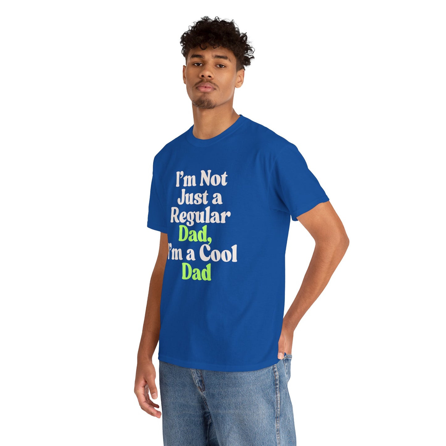 Cool Dad Unisex Heavy Cotton Tee | Funny Dad T-Shirt, Father's Day Gift, Casual Wear, Family Gathering, Gift for Him