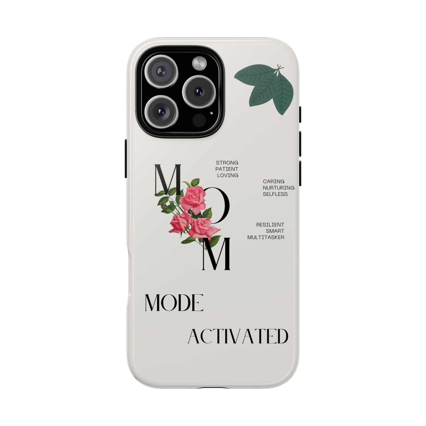 Personalized Phone Case for Moms | Mode Activated | Gift for Mother's Day, Birthday, Resilient, Loving, Durable