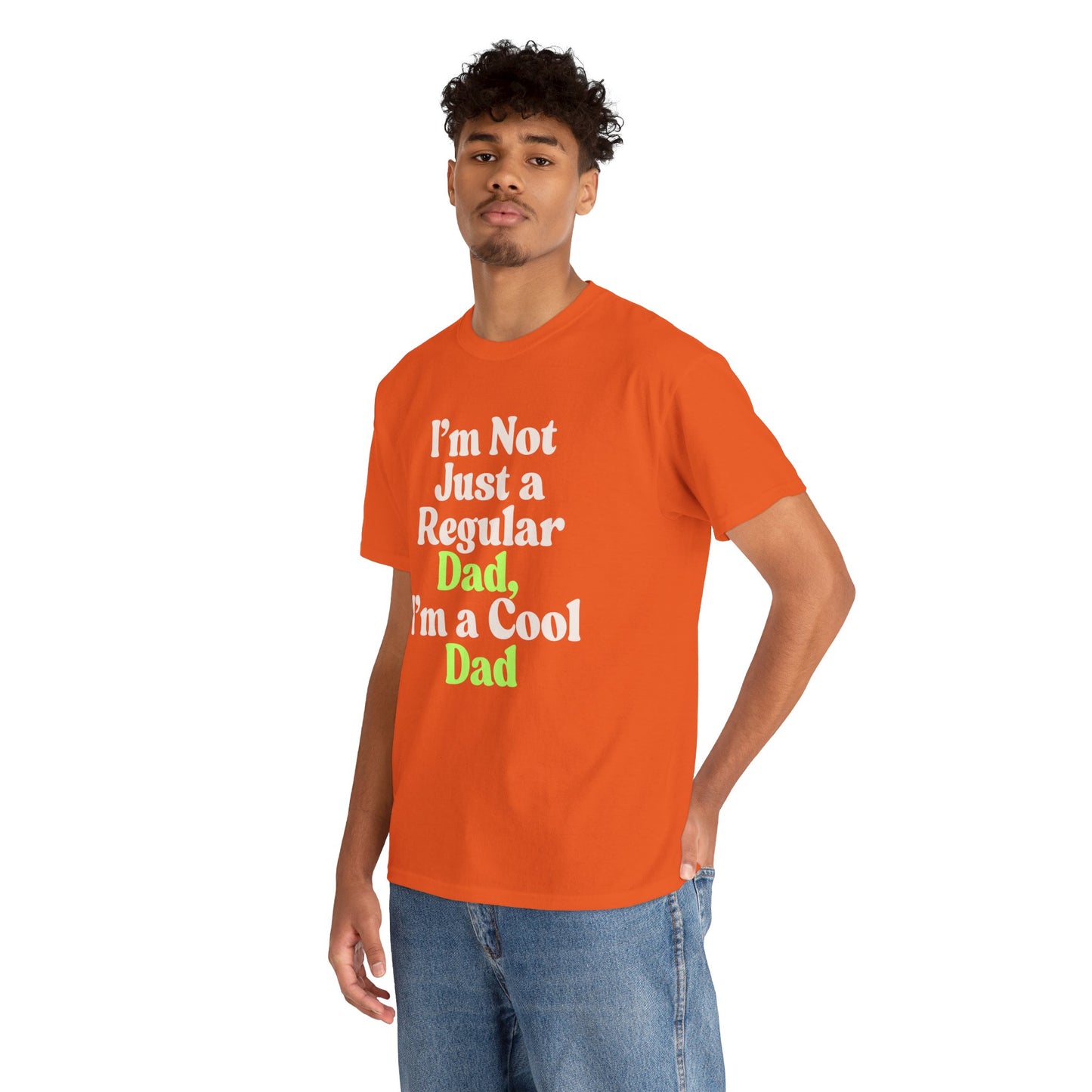 Cool Dad Unisex Heavy Cotton Tee | Funny Dad T-Shirt, Father's Day Gift, Casual Wear, Family Gathering, Gift for Him