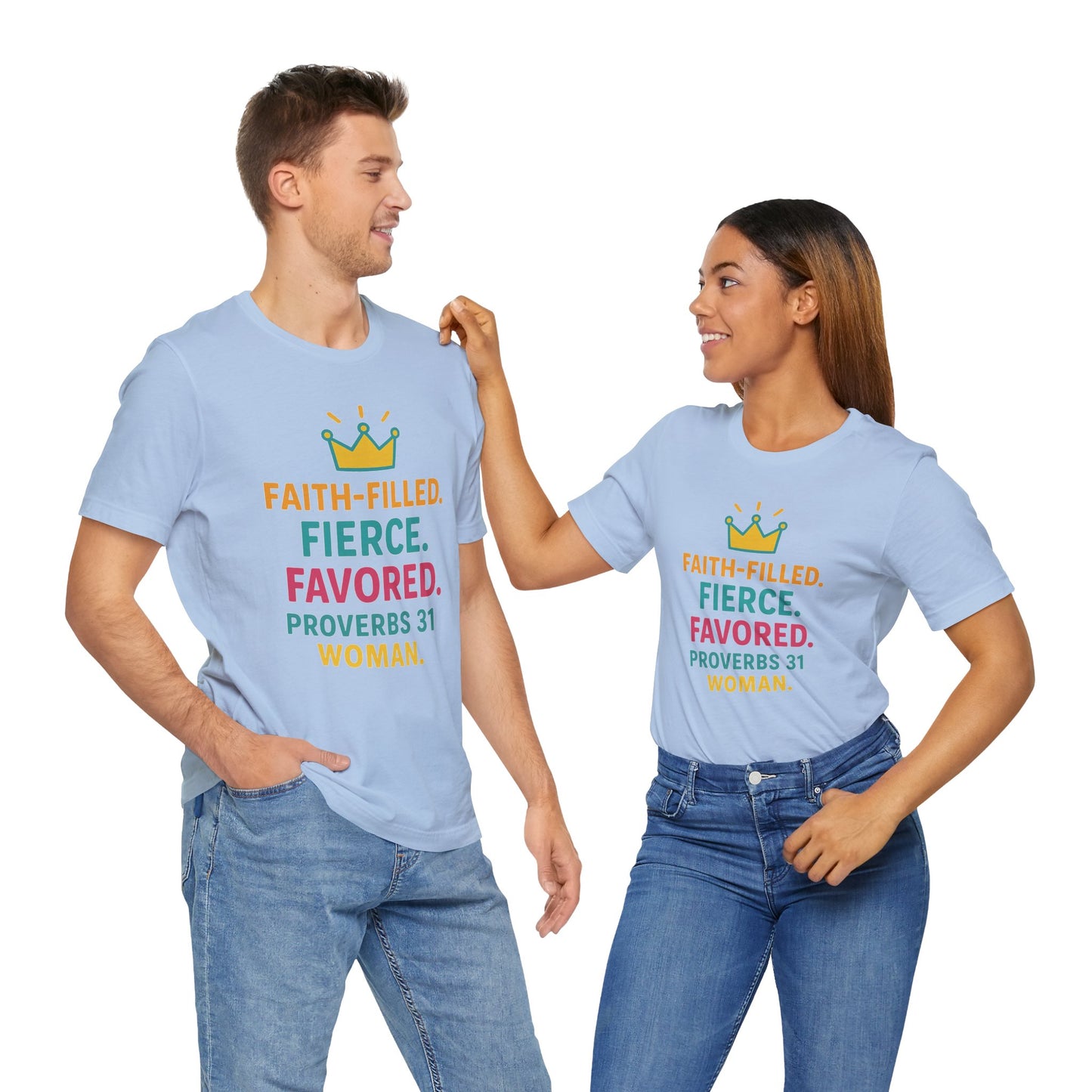 Faith-Filled Proverbs 31 Unisex Tee, Inspirational T-Shirt, Christian Apparel, Faith-Based Gifts, Motivational Top