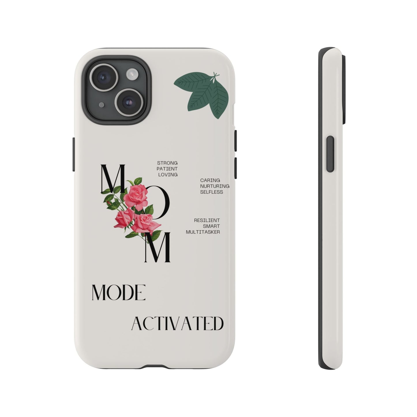 Personalized Phone Case for Moms | Mode Activated | Gift for Mother's Day, Birthday, Resilient, Loving, Durable