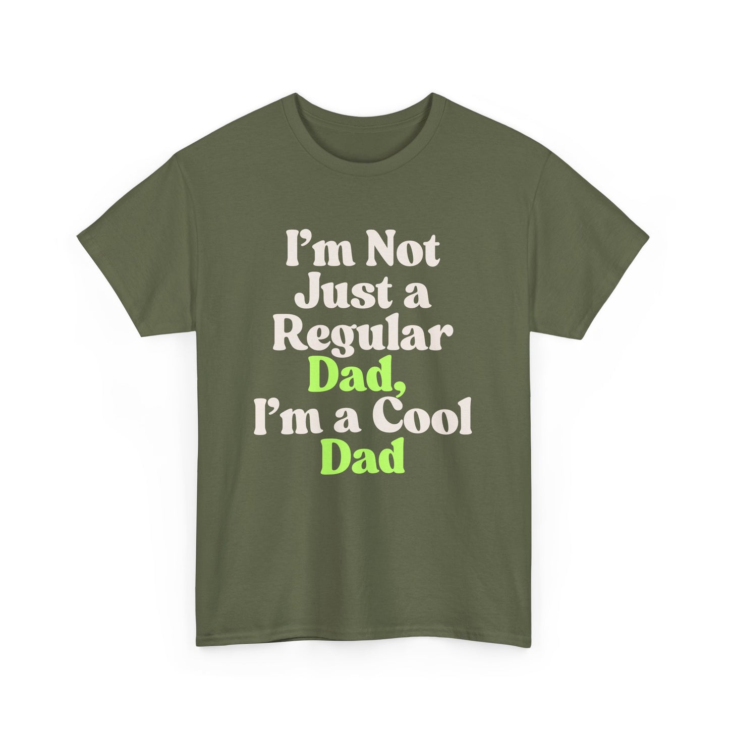 Cool Dad Unisex Heavy Cotton Tee | Funny Dad T-Shirt, Father's Day Gift, Casual Wear, Family Gathering, Gift for Him