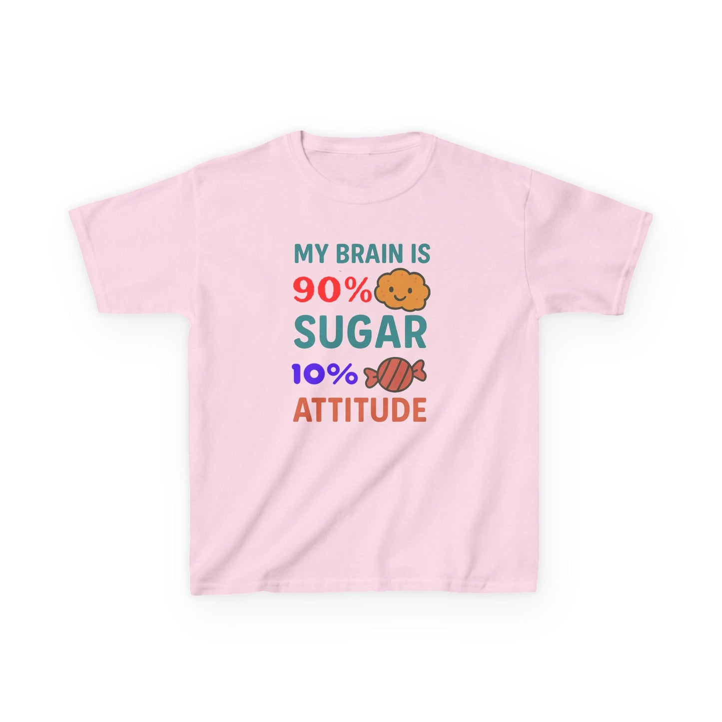 Fun Kids' Tee with Sweet Attitude