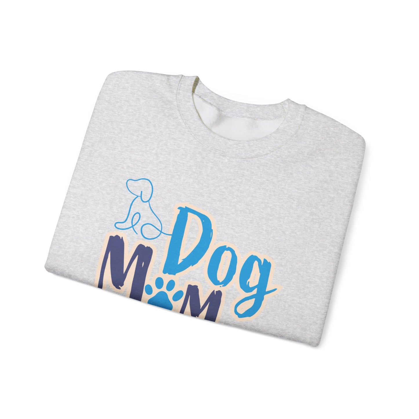 Dog Mom Sweatshirt, Unisex Dog Lover Crewneck, Pet Owner Gift, Cozy Casual Wear, Birthday & Holiday Gift for Dog Lovers