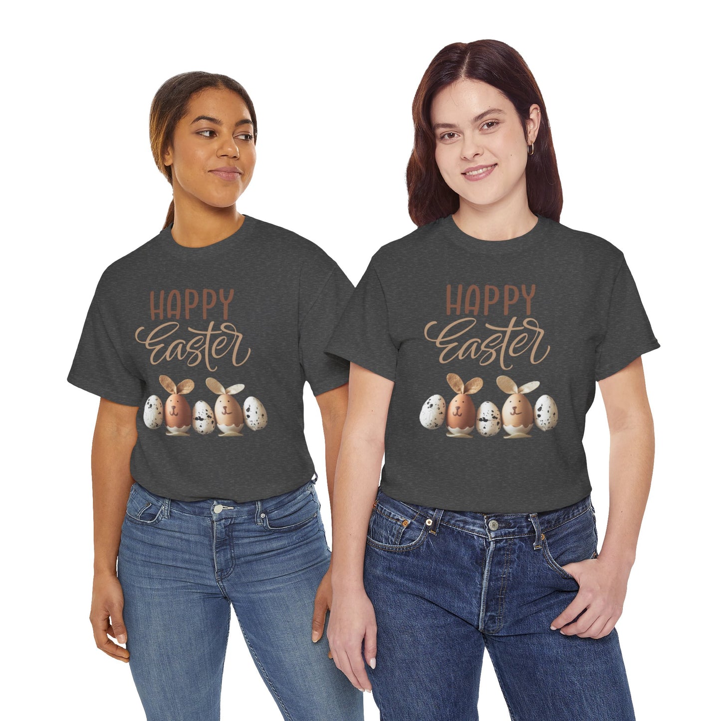 Happy Easter Unisex Heavy Cotton Tee