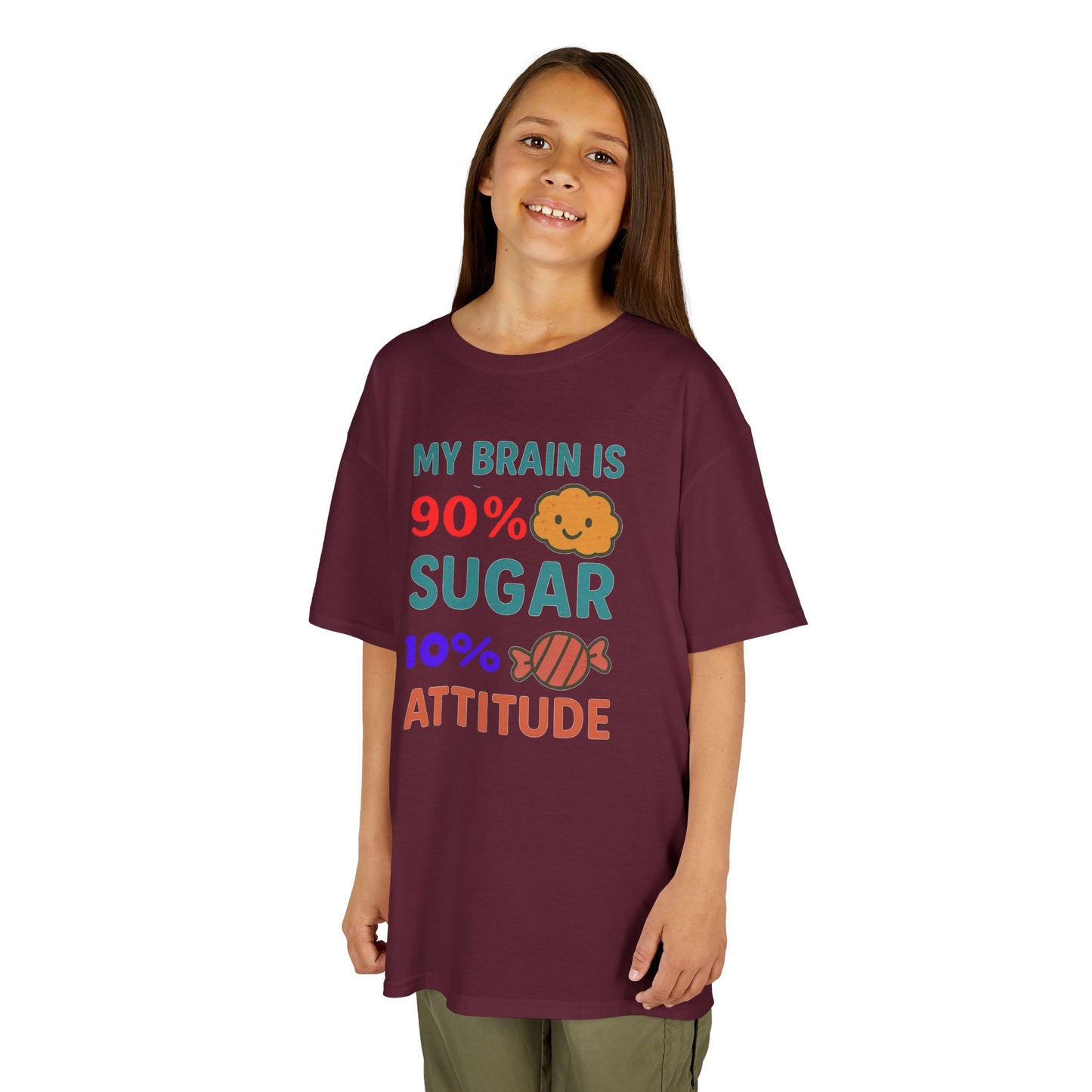 Fun Kids' Tee with Sweet Attitude