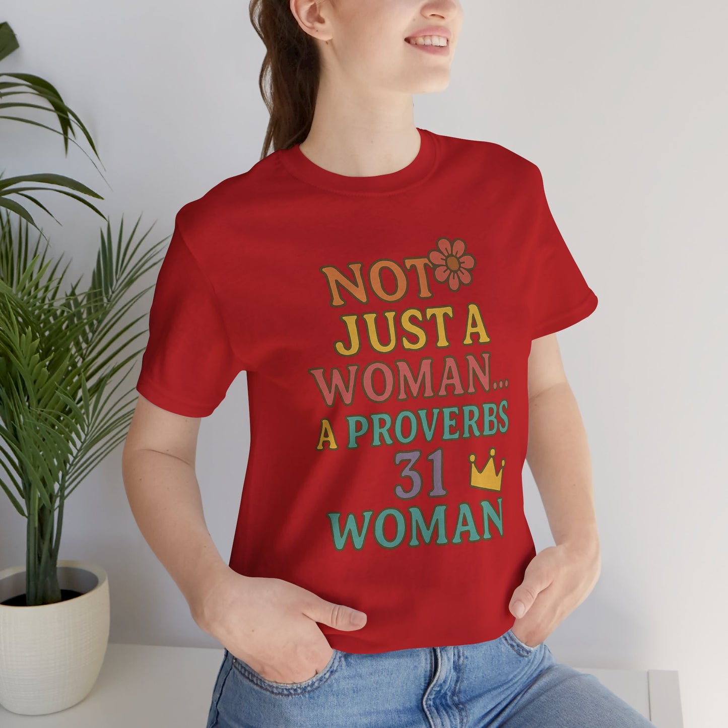 Proverbs 31 Woman Tee, Empowerment Shirt, Faith-Based Gift, Christian Apparel, Inspirational Clothing, Modest Fashion