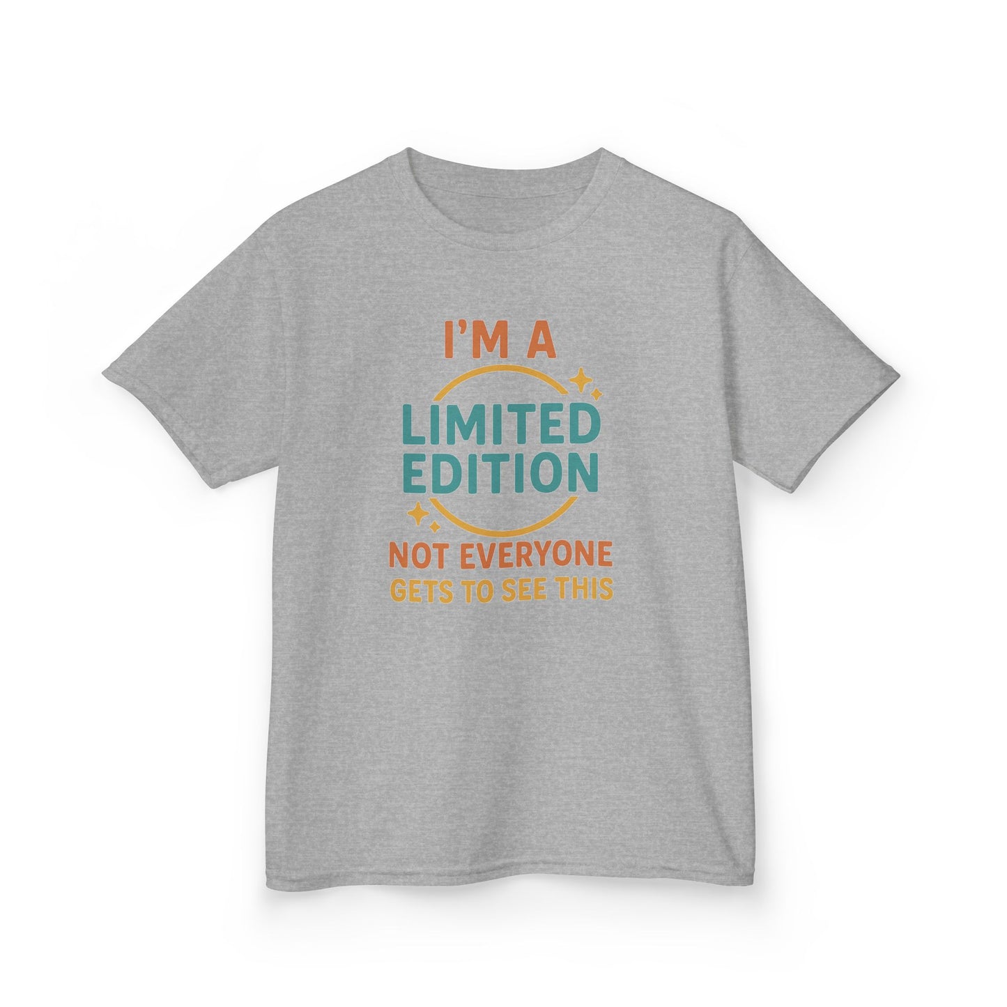 Limited Edition Kids Tee, Fun T-Shirt for Kids, Unique Gift for Birthdays, Playful Cotton Tee, Youth Apparel