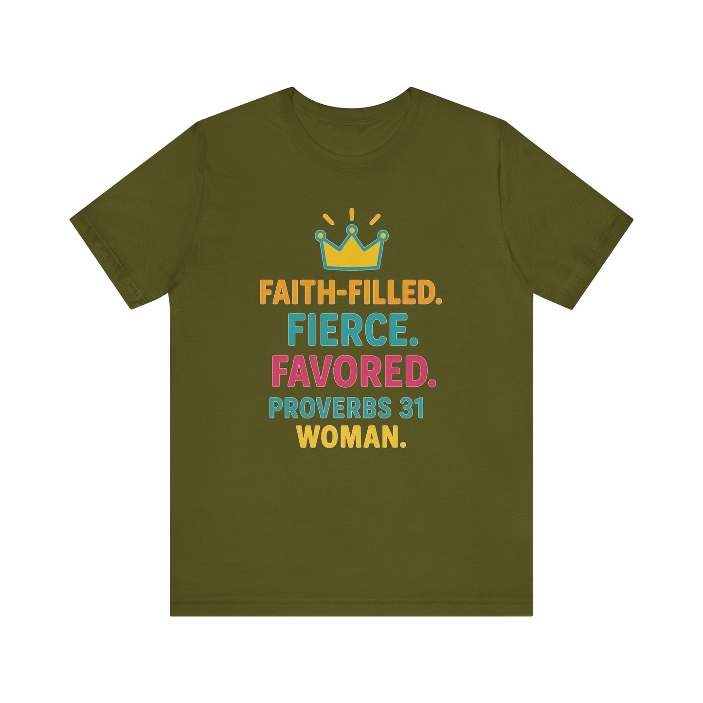 Faith-Filled Proverbs 31 Unisex Tee, Inspirational T-Shirt, Christian Apparel, Faith-Based Gifts, Motivational Top