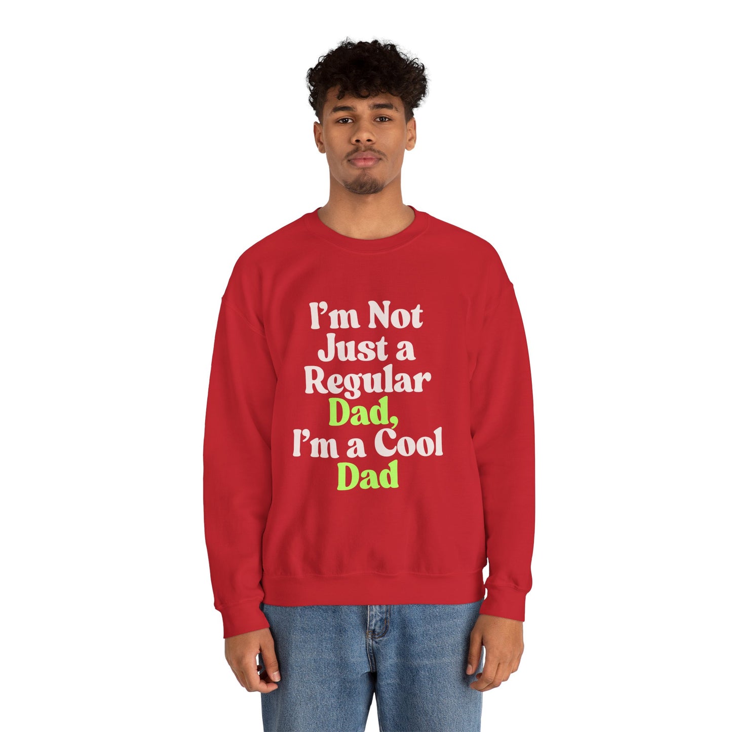 Cool Dad Crewneck Sweatshirt | Unisex Gift for Father's Day, Dad's Birthday, Casual Wear, Funny Gifts for Dads, Relaxed Fit