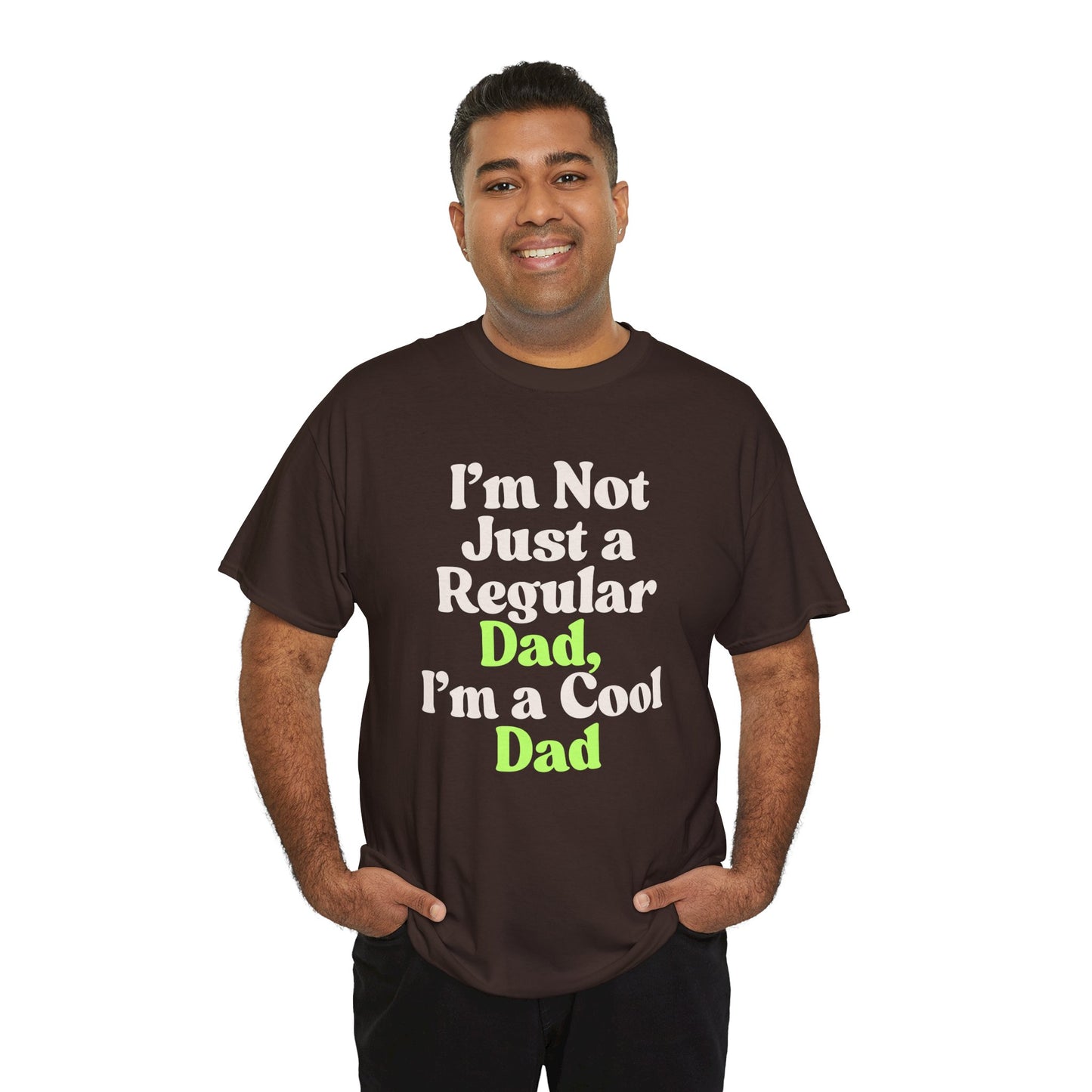 Cool Dad Unisex Heavy Cotton Tee | Funny Dad T-Shirt, Father's Day Gift, Casual Wear, Family Gathering, Gift for Him