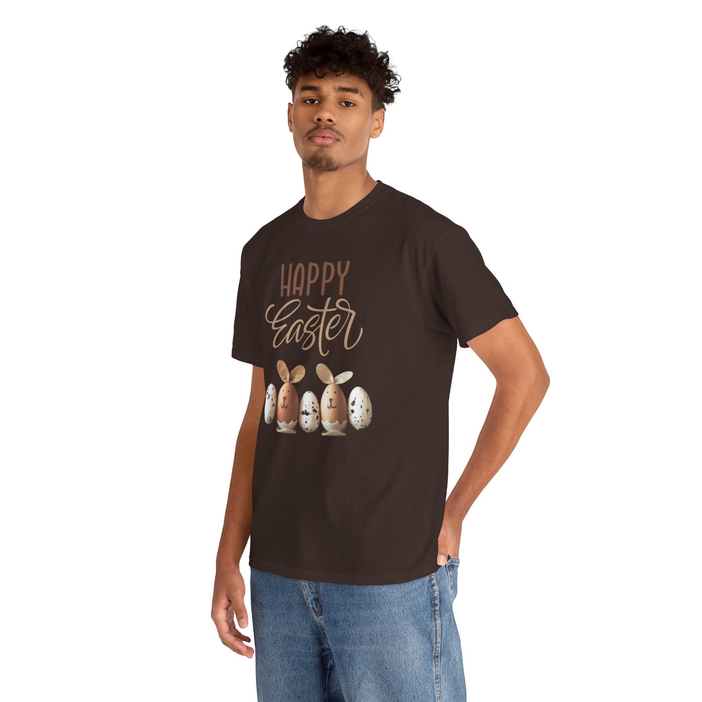 Happy Easter Unisex Heavy Cotton Tee