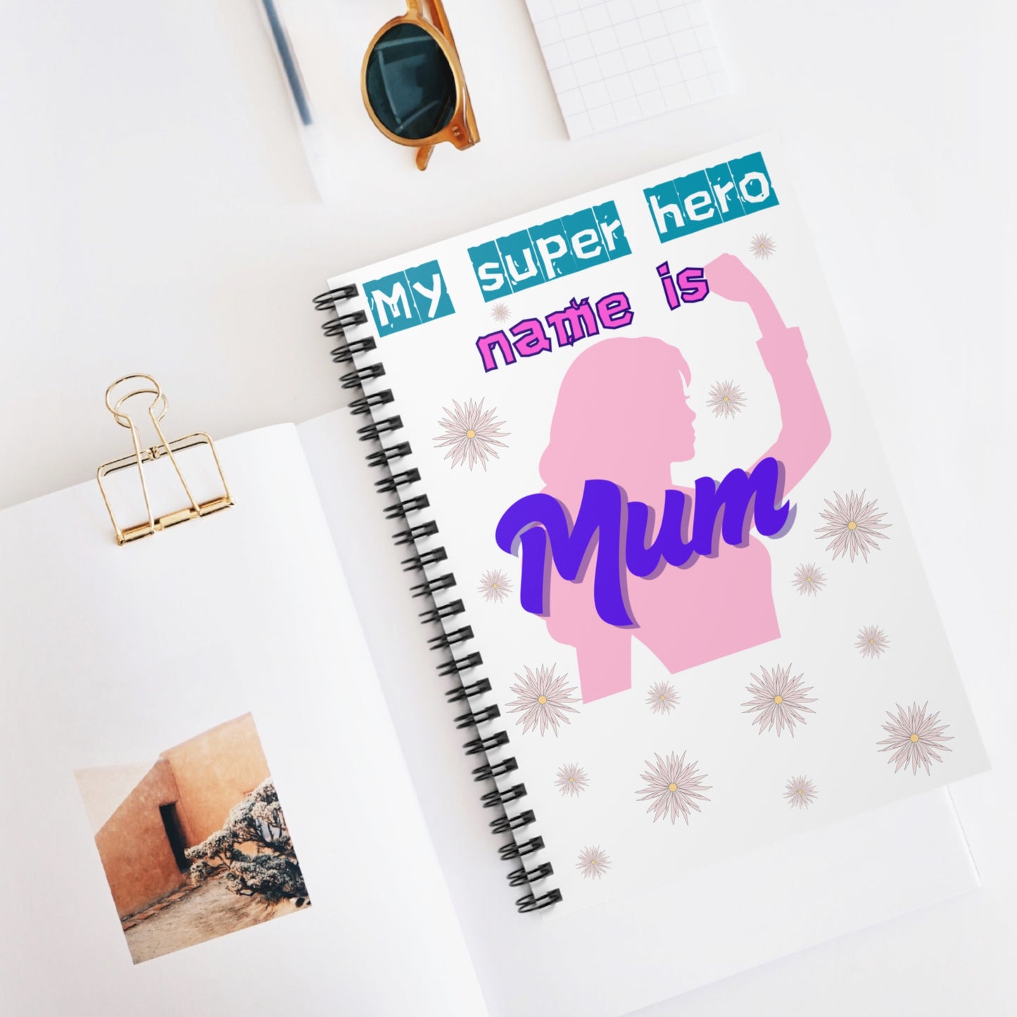 Personalized Mum Spiral Notebook - Perfect Gift for Mother's Day