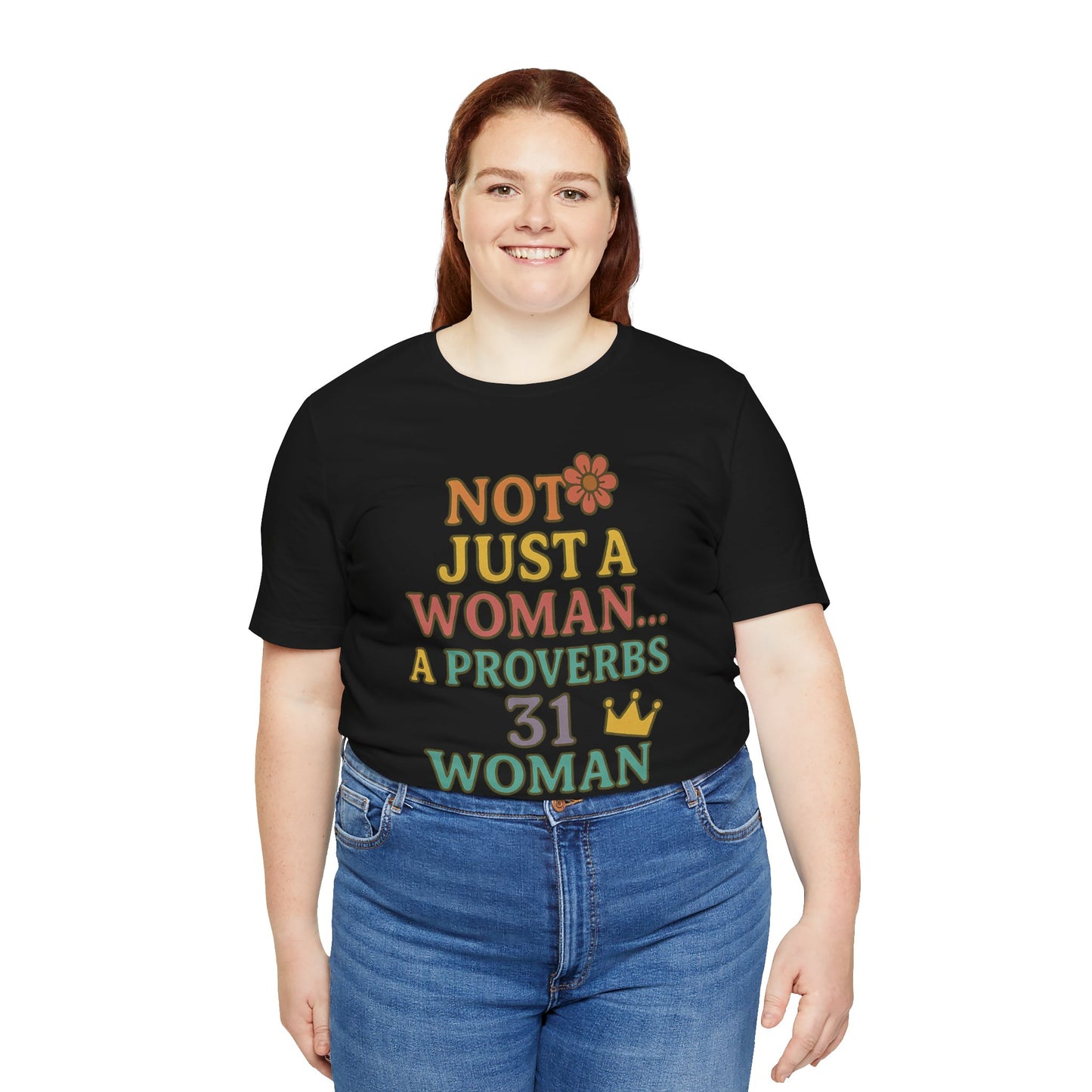 Proverbs 31 Woman Tee, Empowerment Shirt, Faith-Based Gift, Christian Apparel, Inspirational Clothing, Modest Fashion