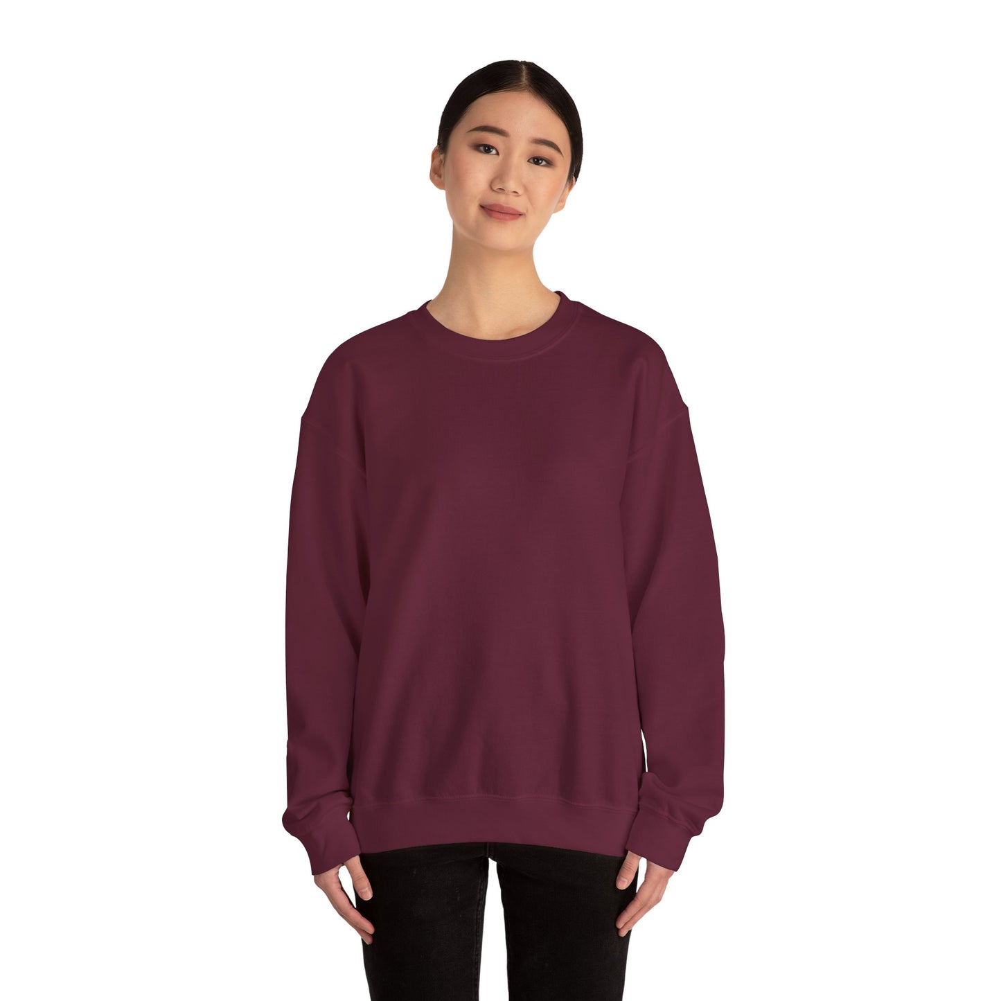 Running Late Is My Cardio Unisex Crewneck Sweatshirt - Cozy Activewear for Fitness Enthusiasts - Back print only