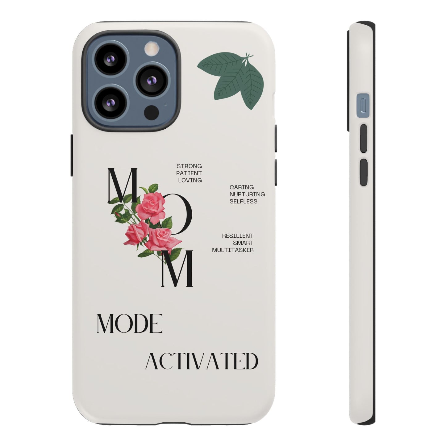 Personalized Phone Case for Moms | Mode Activated | Gift for Mother's Day, Birthday, Resilient, Loving, Durable