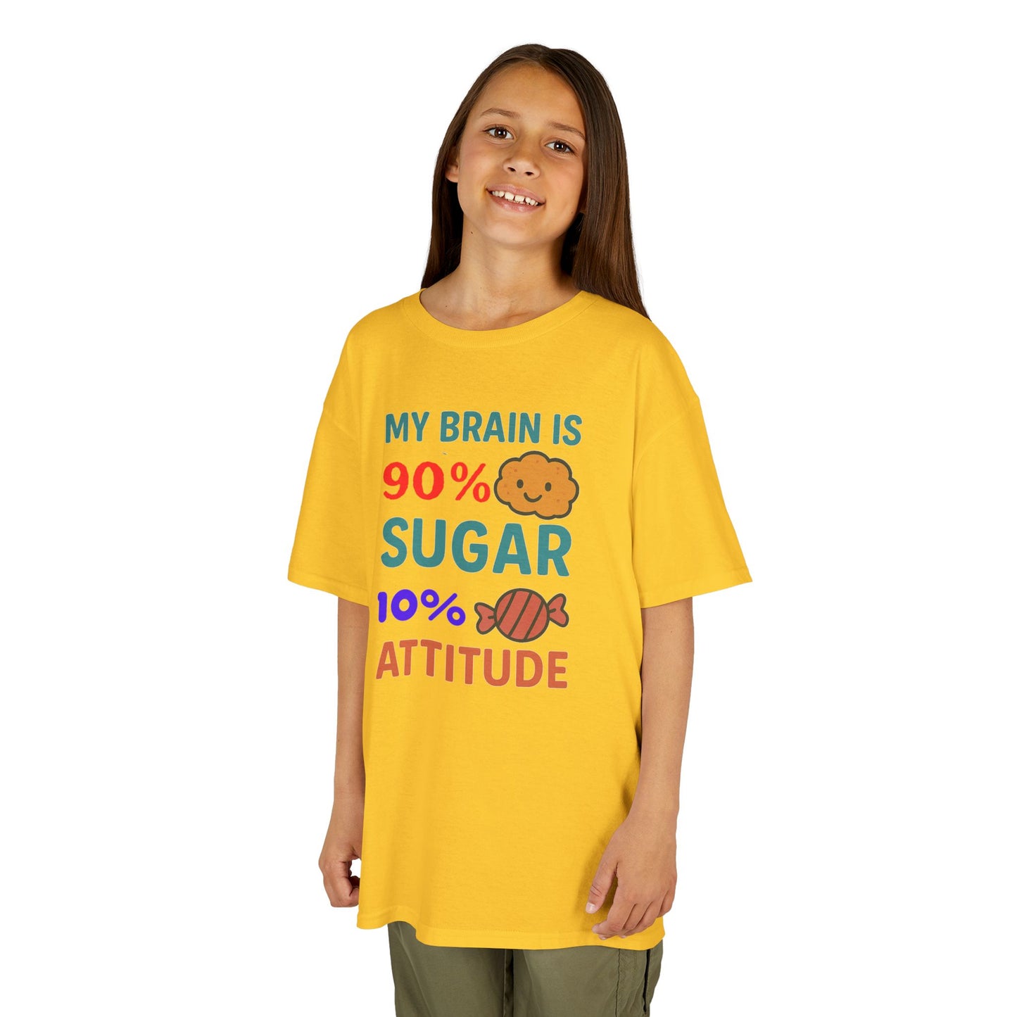 Fun Kids' Tee with Sweet Attitude