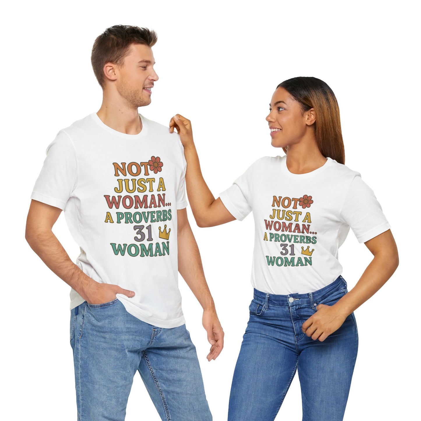 Proverbs 31 Woman Tee, Empowerment Shirt, Faith-Based Gift, Christian Apparel, Inspirational Clothing, Modest Fashion