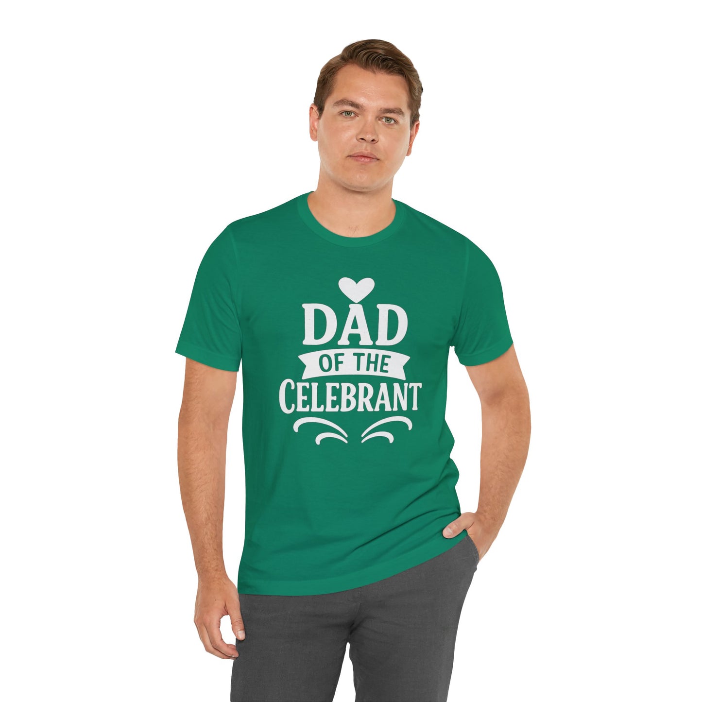Celebration Dad Tee - Father's Day Gift, Unisex Jersey T-Shirt, Parent Humor Shirt, Casual Family Wear, Birthday Present
