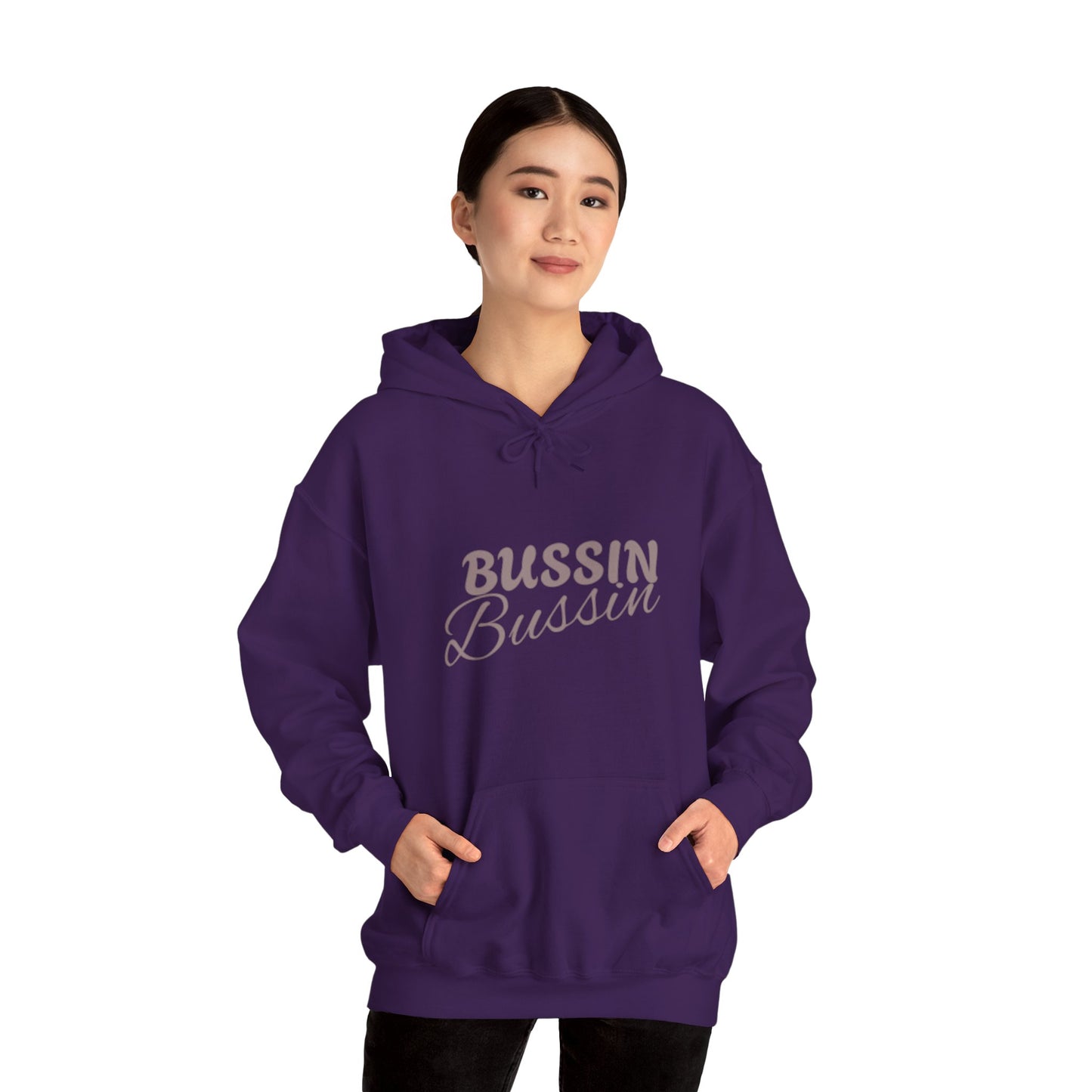 Bussin Unisex Heavy Blend Hoodie - Cozy, Trendy & Comfortable Sweatshirt