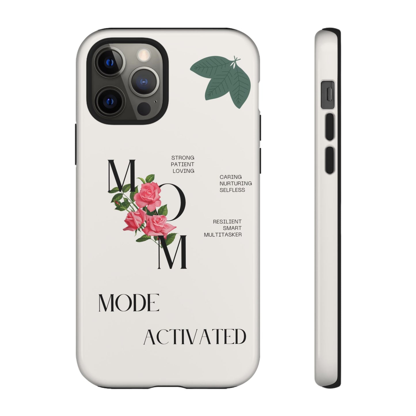 Personalized Phone Case for Moms | Mode Activated | Gift for Mother's Day, Birthday, Resilient, Loving, Durable