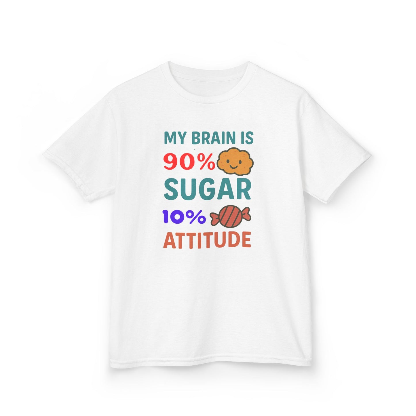 Fun Kids' Tee with Sweet Attitude