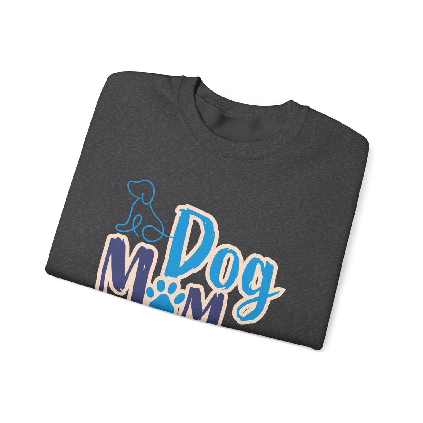 Dog Mom Sweatshirt, Unisex Dog Lover Crewneck, Pet Owner Gift, Cozy Casual Wear, Birthday & Holiday Gift for Dog Lovers