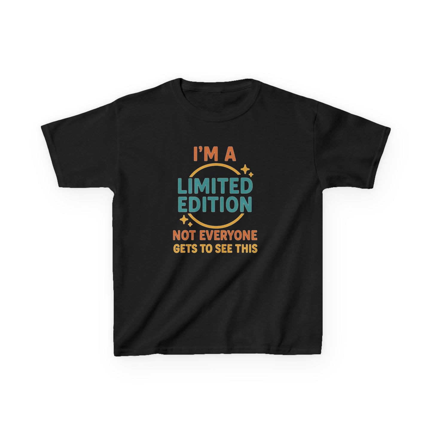 Limited Edition Kids Tee, Fun T-Shirt for Kids, Unique Gift for Birthdays, Playful Cotton Tee, Youth Apparel