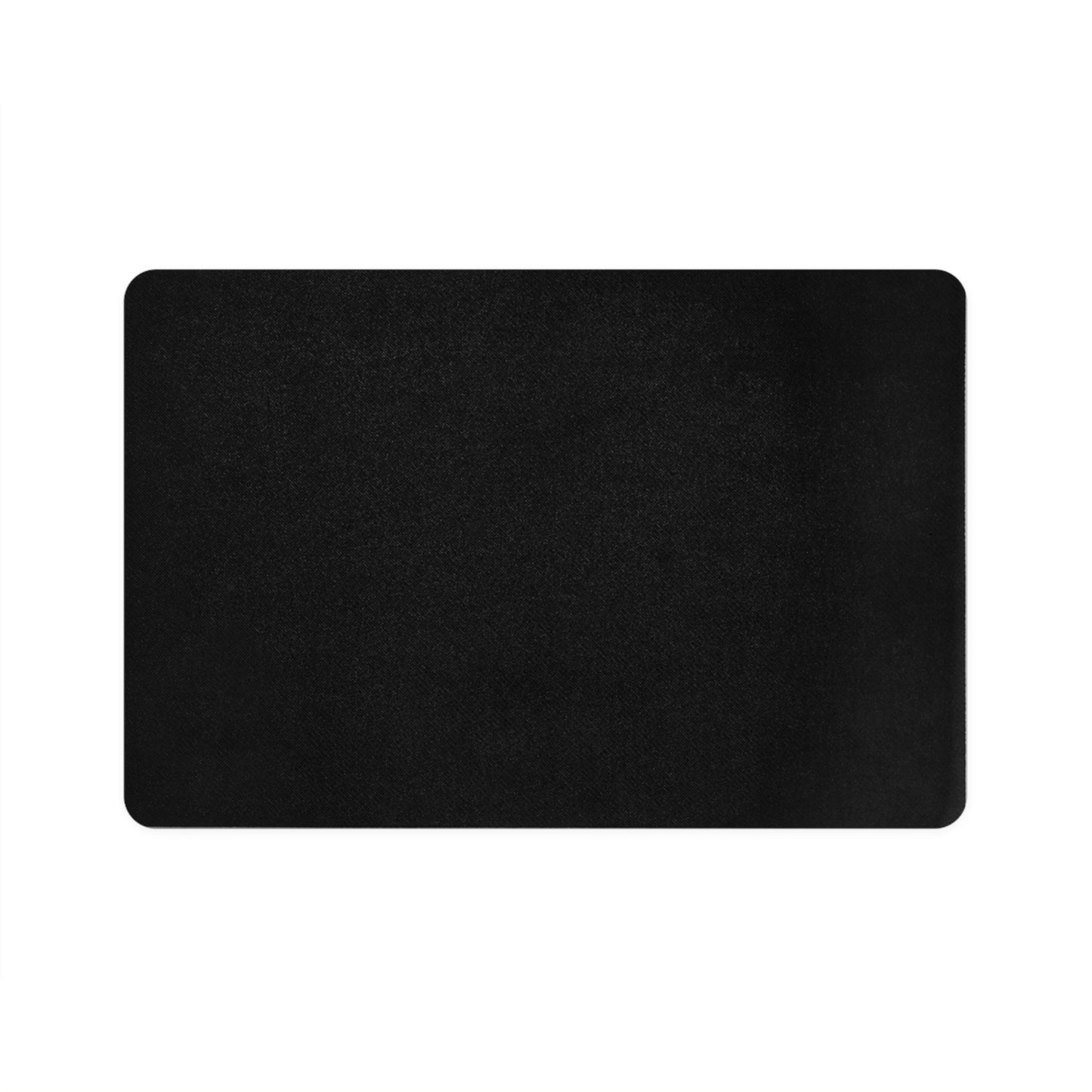 Whimsical Pet Food Mat - "Excuse the Drool, Gourmet in Progress" - 12x18 Pink