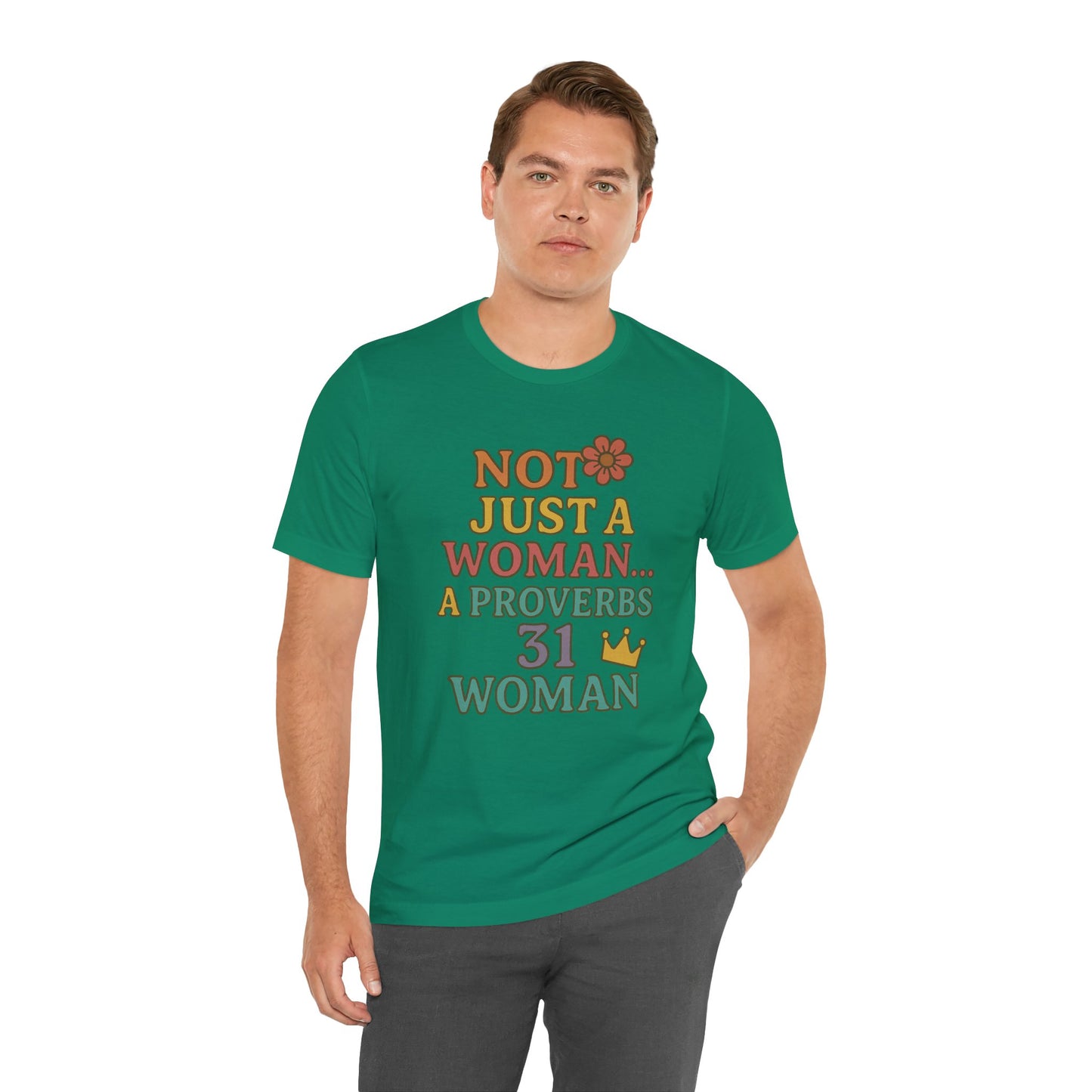 Proverbs 31 Woman Tee, Empowerment Shirt, Faith-Based Gift, Christian Apparel, Inspirational Clothing, Modest Fashion
