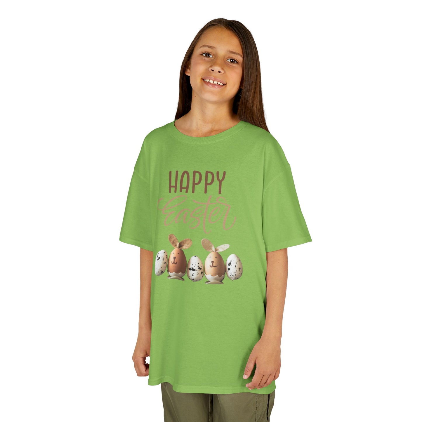 Happy Easter Kids Heavy Cotton Tee