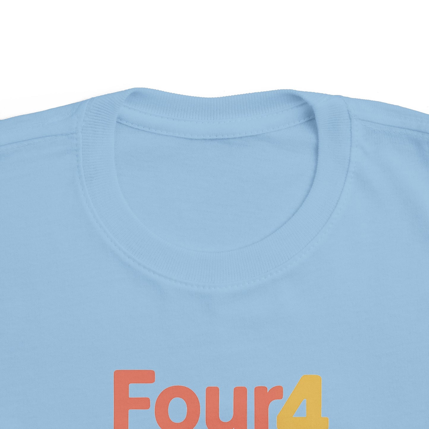 Fearless Toddler Tee - Four & Fearless Kids Shirt, Cute Kids Outfit, Birthday Gift, Toddler Clothes, Playful Party Wear