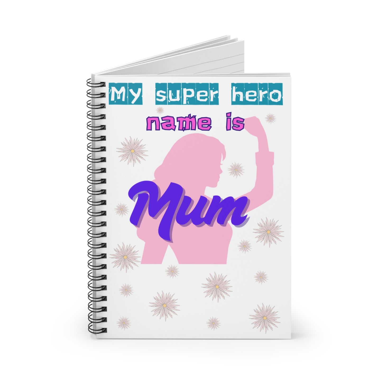 Personalized Mum Spiral Notebook - Perfect Gift for Mother's Day