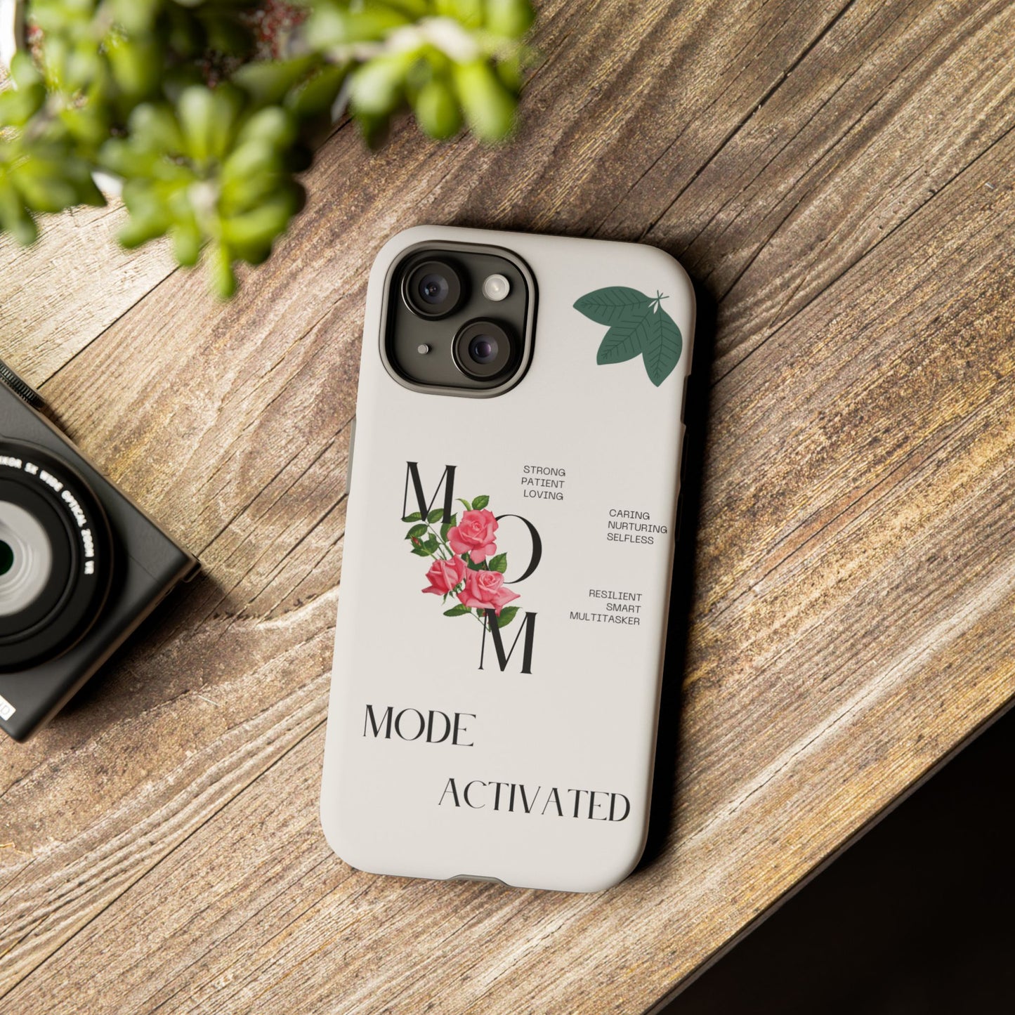 Personalized Phone Case for Moms | Mode Activated | Gift for Mother's Day, Birthday, Resilient, Loving, Durable