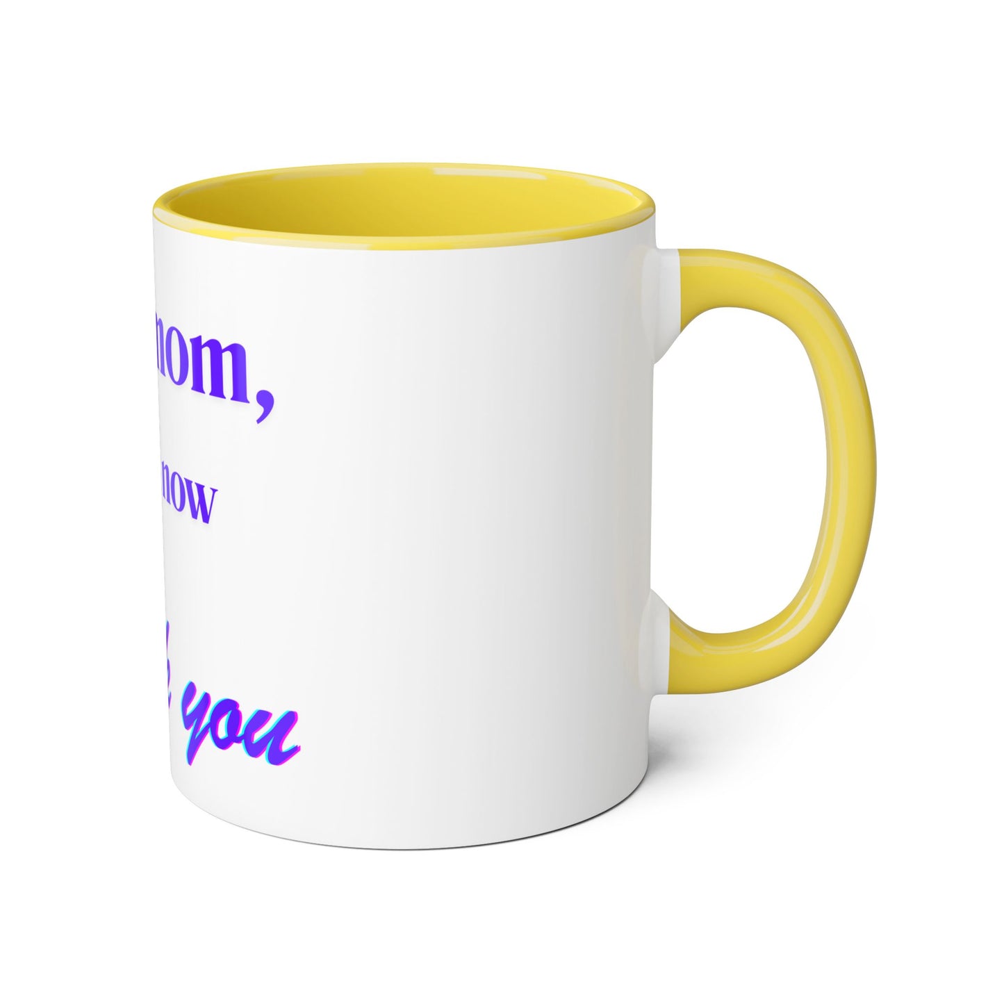 Inspirational Thank You Mug for Moms - 11oz Accent Coffee Cup