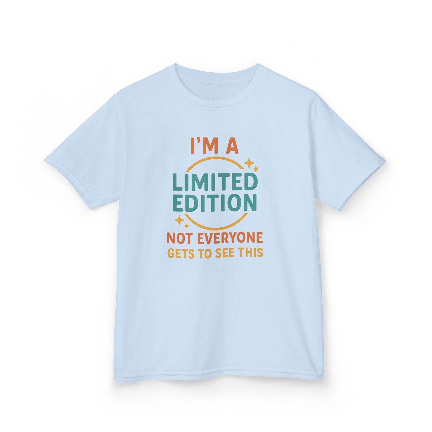 Limited Edition Kids Tee, Fun T-Shirt for Kids, Unique Gift for Birthdays, Playful Cotton Tee, Youth Apparel