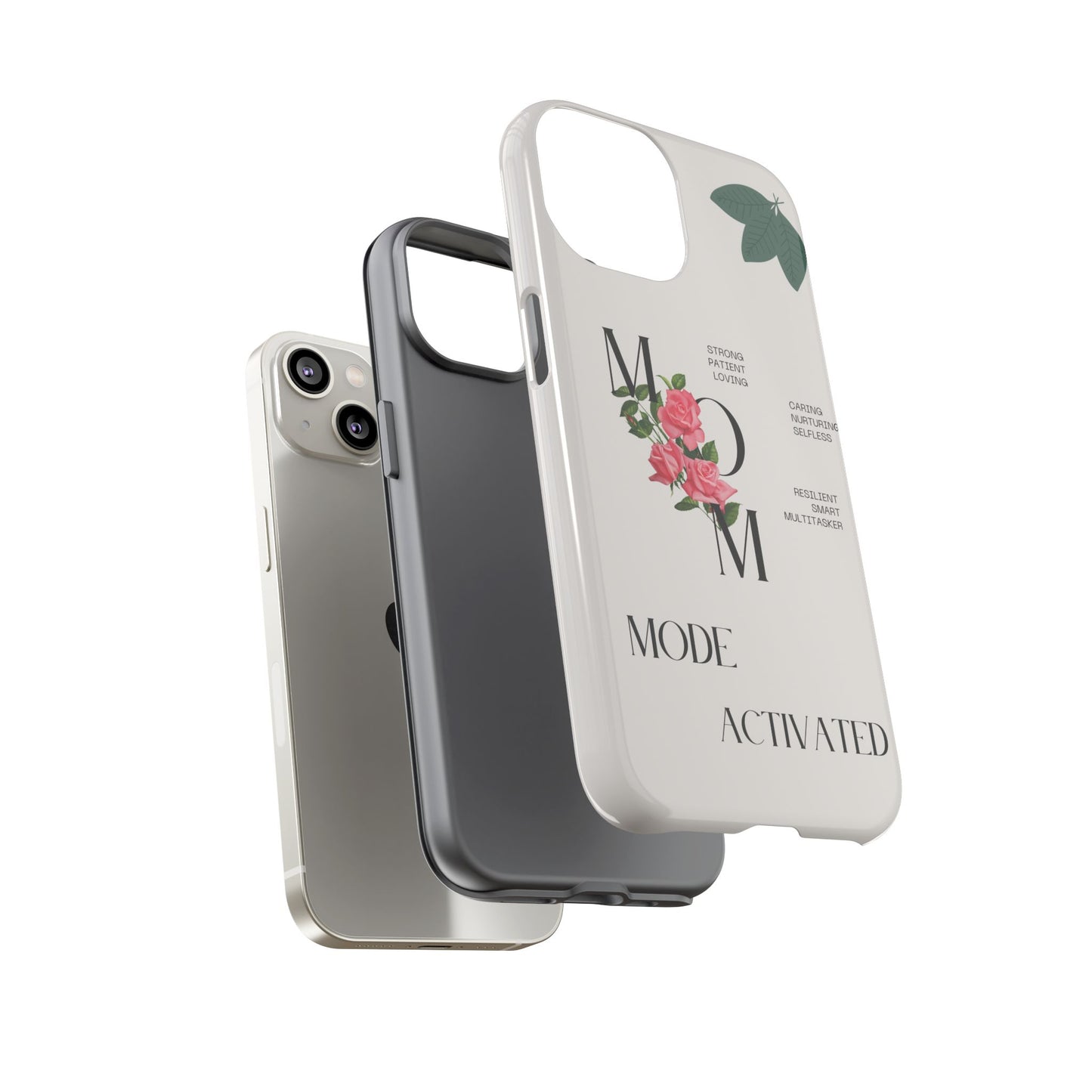 Personalized Phone Case for Moms | Mode Activated | Gift for Mother's Day, Birthday, Resilient, Loving, Durable