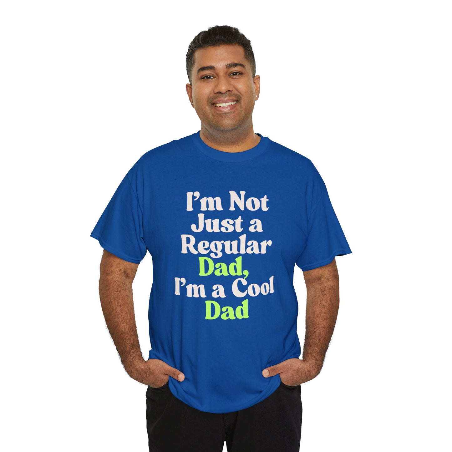 Cool Dad Unisex Heavy Cotton Tee | Funny Dad T-Shirt, Father's Day Gift, Casual Wear, Family Gathering, Gift for Him