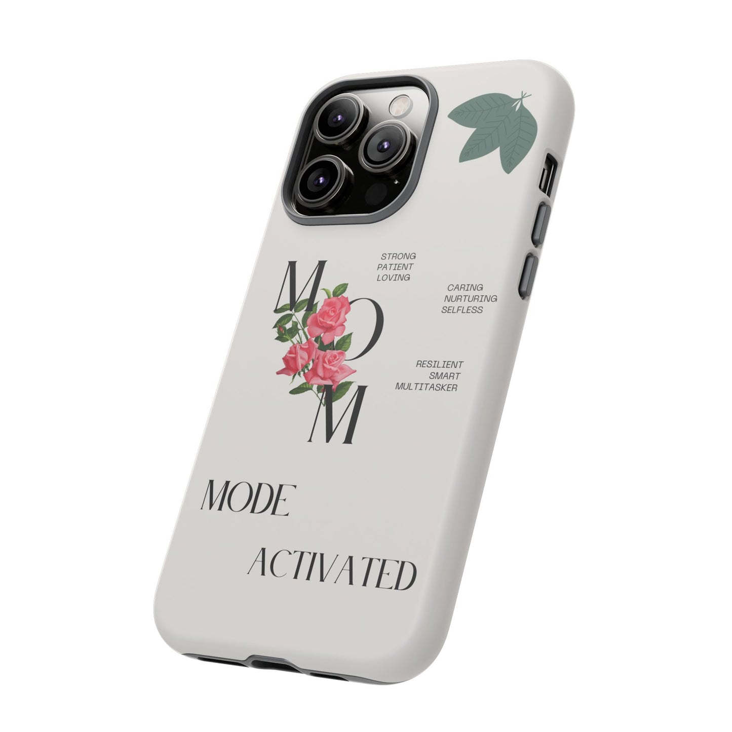 Personalized Phone Case for Moms | Mode Activated | Gift for Mother's Day, Birthday, Resilient, Loving, Durable