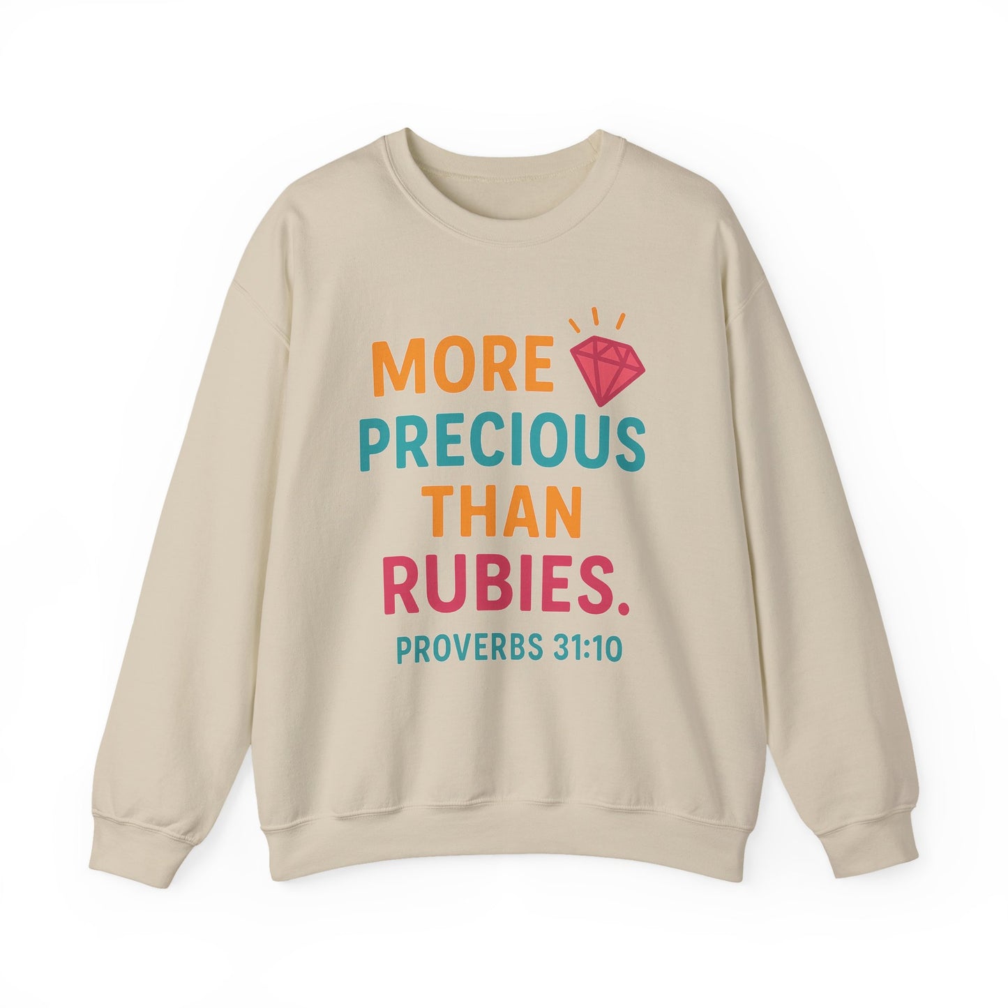 Inspirational Proverbs Sweatshirt | Cozy Crewneck | Gifts for Friends, Bible Verse Apparel, Faith Fashion, Unisex Clothing