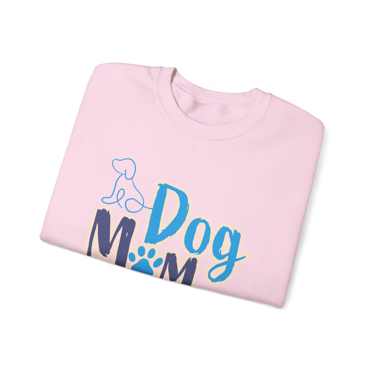 Dog Mom Sweatshirt, Unisex Dog Lover Crewneck, Pet Owner Gift, Cozy Casual Wear, Birthday & Holiday Gift for Dog Lovers