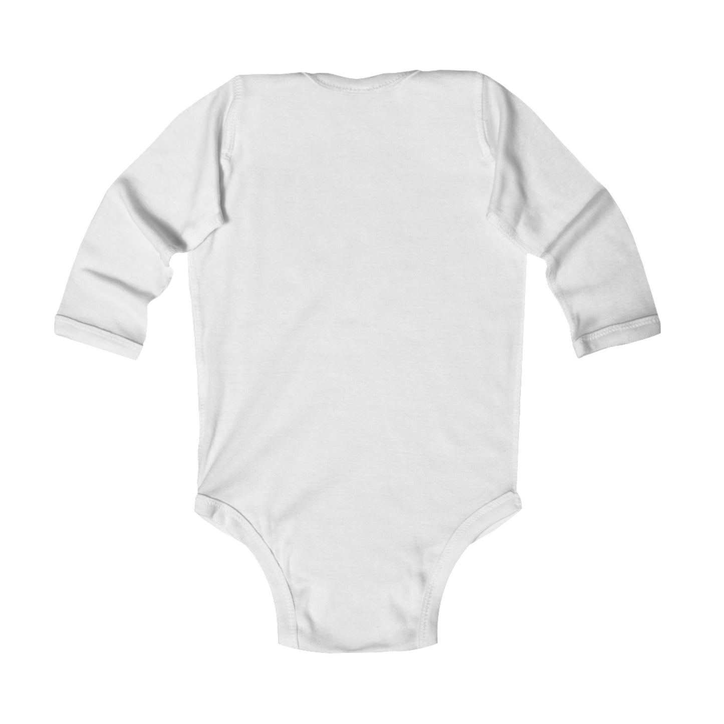 My 1st Easter Infant Long Sleeve Bodysuit - Cute Bunny & Egg Design