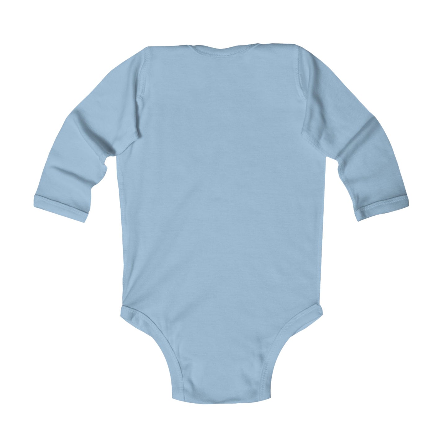 My 1st Easter Infant Long Sleeve Bodysuit - Cute Bunny & Egg Design